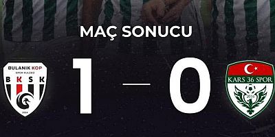 Kars36 Spor deplasmandan puansız döndü