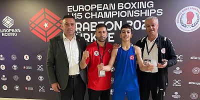Karslı Boksör İbrahim Müçük Avrupa Üçüncüsü Oldu