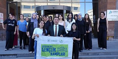 Karslı Gençler Ahi Evran Doğa Kampı'na Uğurlandı