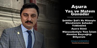 KATSO Başkanı Alibeyoğlu; “Kerbela hadisesi yürekleri yakıyor”
