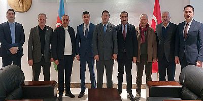 KATSO Heyetinden Azerbaycan Kars Başkonsolosu Zamin Aliyev'e Ziyaret