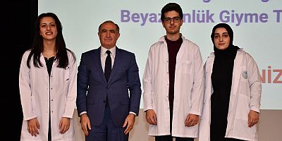 KAÜ'de Diş Hekimliği Fakültesinde Beyaz Önlük Giyme Heyecanı 