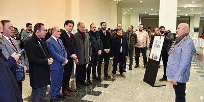 KAÜ’de “Geçmişin İzinde” Heykel Sergisi açıldı