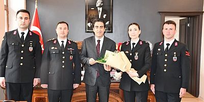 Kaymakam Aslantatar’dan Jandarma Teşkilatı’na Kutlama