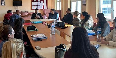 Kaymakam Aslantatar’dan Turizm Meslek Lisesi’ne Ziyaret