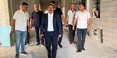 Kaymakam Cembekli, İlçedeki Yatırımları Yerinde İnceledi