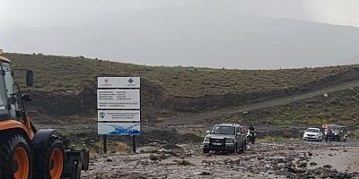 Kaymakam Daştan, sel bölgesinde incelemede bulundu