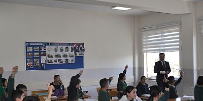 Kaymakam Demirtaş, Okul ziyaretlerine devam ediyor