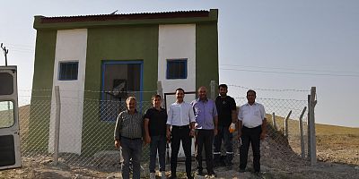 Kaymakam Demirtaş, Su Deposu çalışmasını yerinde inceledi