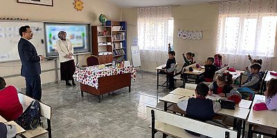 Kaymakam Demirtaş’tan Cebeci Köyü İlkokulu’na Ziyaret
