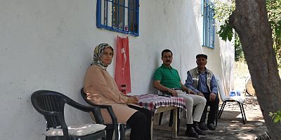 Kaymakam Demirtaş’tan Kıbrıs Gazisine Anlamlı Ziyaret