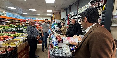 Kaymakam Enis Aslantatar’dan Bayram Öncesi Esnaf Ziyareti