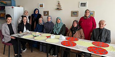 Kaymakam Enis Aslantatar'ın eşinden şehit ailelerine Anneler Günü ziyareti