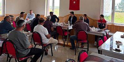 Kaymakam Furkan Öztürk'ten Susuz Köylerine Ziyaret Programı