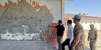 Kaymakam Kahraman Bacalı Köyü Okulunda incelemelerde bulundu