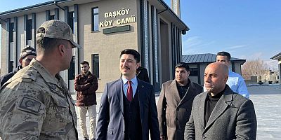 Kaymakam Kahraman, Başköy Camii İnşaatını İnceledi