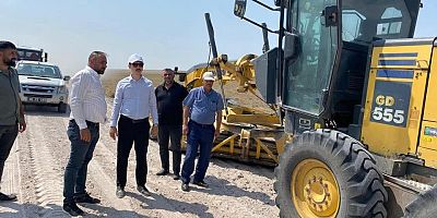 Kaymakam Kahraman’dan Köylerde Altyapı İncelemesi