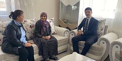 Kaymakam Kahraman’dan Şehit Babasına Anlamlı Ziyaret