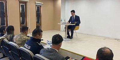 Kaymakam Kahraman, Kurum Amirleri ve Muhtarlarla bir araya geldi