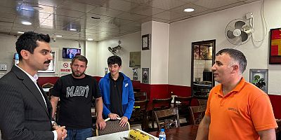 Kaymakam Muhammed Emin Tutal, Esnaf ve Vatandaşlarla Buluştu