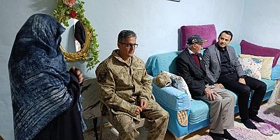 Kaymakam Semiz’den Şehit Aileleri ve Gazilere Ziyaret
