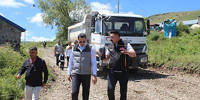 Kaymakam Semiz, Köy Ziyaretlerinde Çalışmaları Yerinde İnceledi