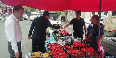 Kaymakam Tutal’dan Esnafa Ziyaret ve Halk Pazarı’nda İnceleme