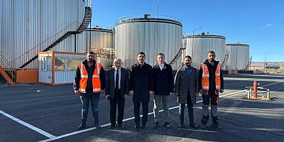 Kaymakam Tutal'dan Karayolları Şantiyesine İnceleme Ziyareti