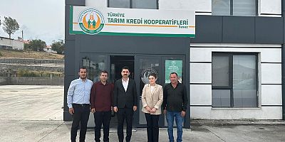 Kaymakam Tutal’dan Tarım Kredi Kooperatifi’ne Ziyaret