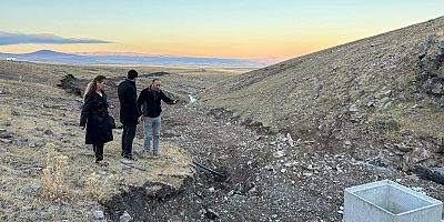 Kaymakam Tutal, İncesu Köyü'nde Devam Eden Çalışmaları İnceledi