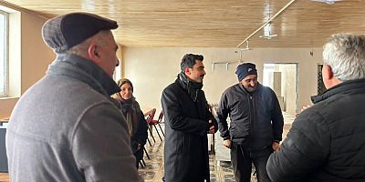 Kaymakam Tutal, Küçükçatak Köyünde çalışmaları inceledi  