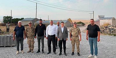 Kaymakam Zengin, Karabağ Köyü’ndeki Çalışmaları İnceledi