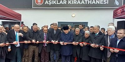 Keçiören Belediyesi Aşıklar Kıraathanesi hizmete açıldı