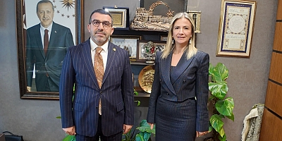 Kızılay Kars Şube Başkanı Hüryurt’tan Milletvekili Çalkın’a Ziyaret