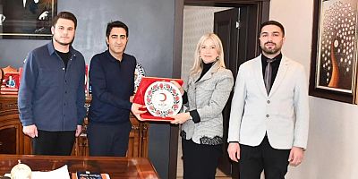 Kızılay Kars Şubesinden Kaymakam Aslantatar’a Ziyaret