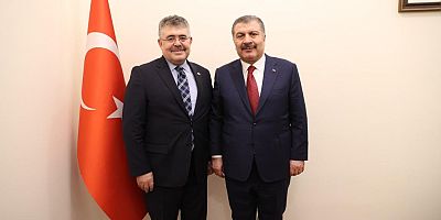  Kocaeli Milletvekili  Tipioğlu'ndan  Bakan Koca'ya ziyaret