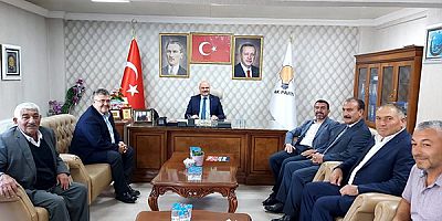 Kocaeli Milletvekili Veysel Tipioğlu, AK Parti Kars İl Başkanlığını ziyaret etti