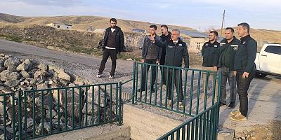 Kotan, Kars’taki Taşkın Kontrol Tesislerinde İncelemelerde Bulundu