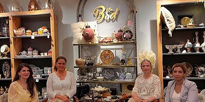 Kuşadası Kadın Girişimciler Kurulu Başkan Hibeti Zeytin'den ziyaret