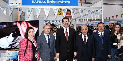 Kuzeydoğu Anadolu Kariyer Fuarı’nda Kafkas Üniversitesi Rüzgarı  esti