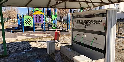 Mert Aydın Parkı’ndaki Çeşme Yenilendi