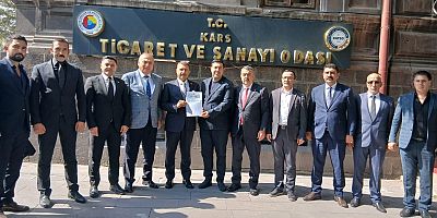 MHP heyetinden Kars TSO'ya ziyaret