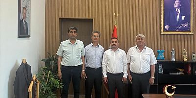 MHP Kağızman İlçe Teşkilatından Kaymakama Ziyaret