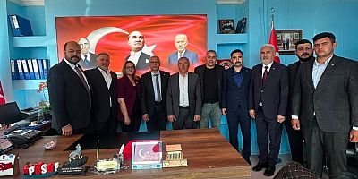 MHP Kars Teşkilatından Ardahan İl Başkanlığına Ziyaret