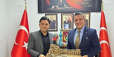 MHP MYK Üyesi Öngel'den Kars MHP il Başkanı Adıgüzel’e ziyaret