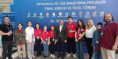 Milletvekili Çalkın, ATO Kongre ve Sergi Merkezi'nde öğrencilere ziyaret