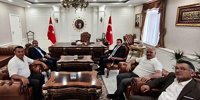 Milletvekili Adem Çalkın’dan Digor Kaymakamı Zengin’e Ziyaret