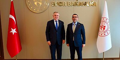 Milletvekili Adem Çalkın'dan Gençlik ve Spor Bakanı Bak'a Ziyaret