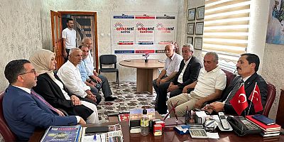 Milletvekili Adem Çalkın’dan Gevaş’ın Sesi Gazetesi’ne Ziyaret