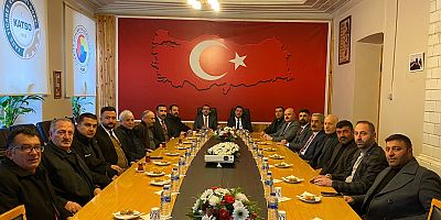Milletvekili Adem Çalkın'dan Kars TSO Başkanı Bozan'a Ziyaret